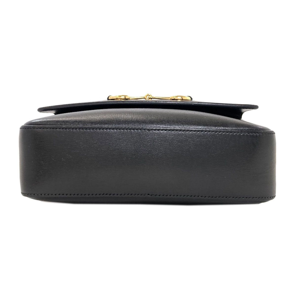 Gucci Horsebit Shoulder Bag Leather — view 4