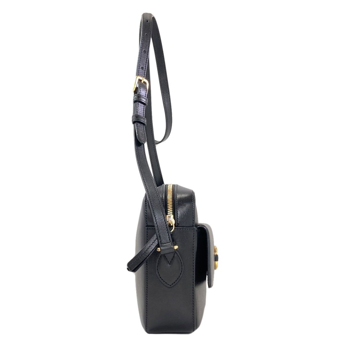 Gucci Horsebit Shoulder Bag Leather — view 3
