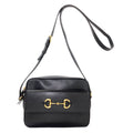 Gucci Horsebit Shoulder Bag Leather