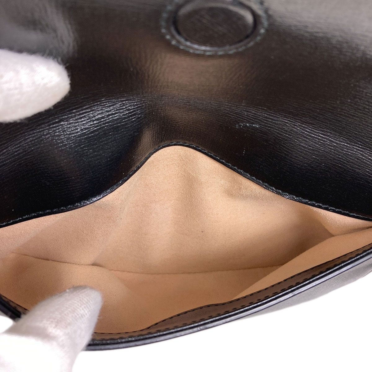 Gucci Horsebit Shoulder Bag Leather — view 9