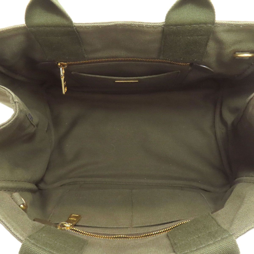 Prada Canapa 2-Way Tote Canvas — view 5