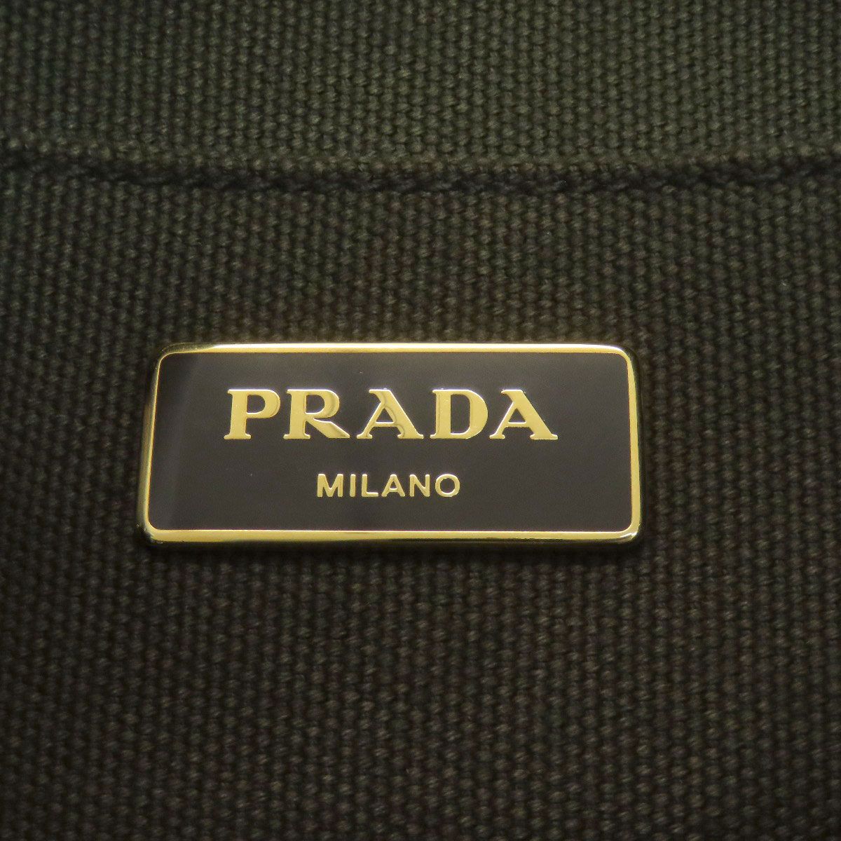 Prada Canapa 2-Way Tote Canvas — view 6