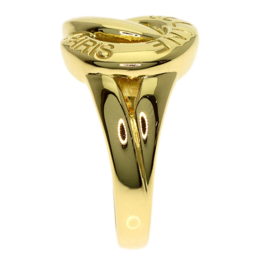 Celine Double Circle Ring 18k Yellow Gold — view 3