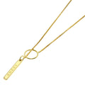 Gucci Lariat Necklace 18k Yellow Gold