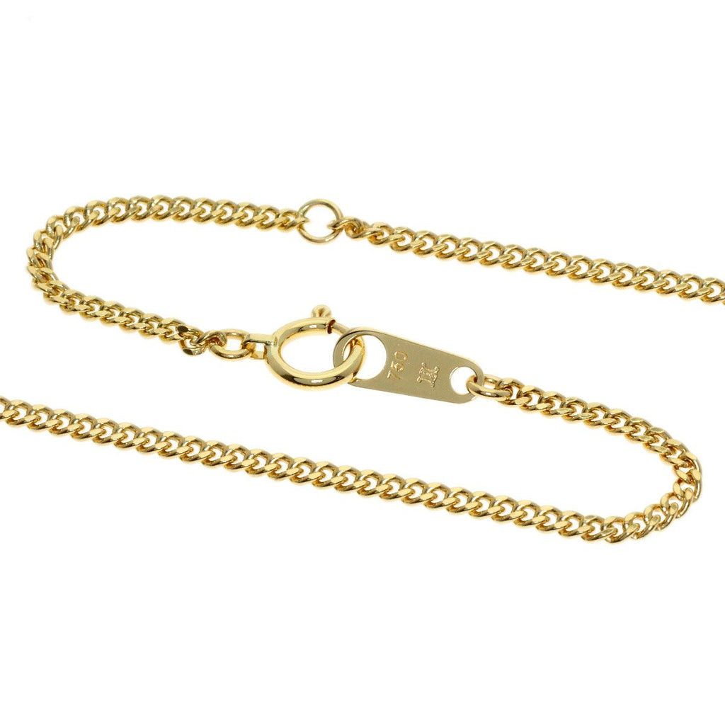 Celine Double Circle Necklace 18k Yellow Gold — view 3