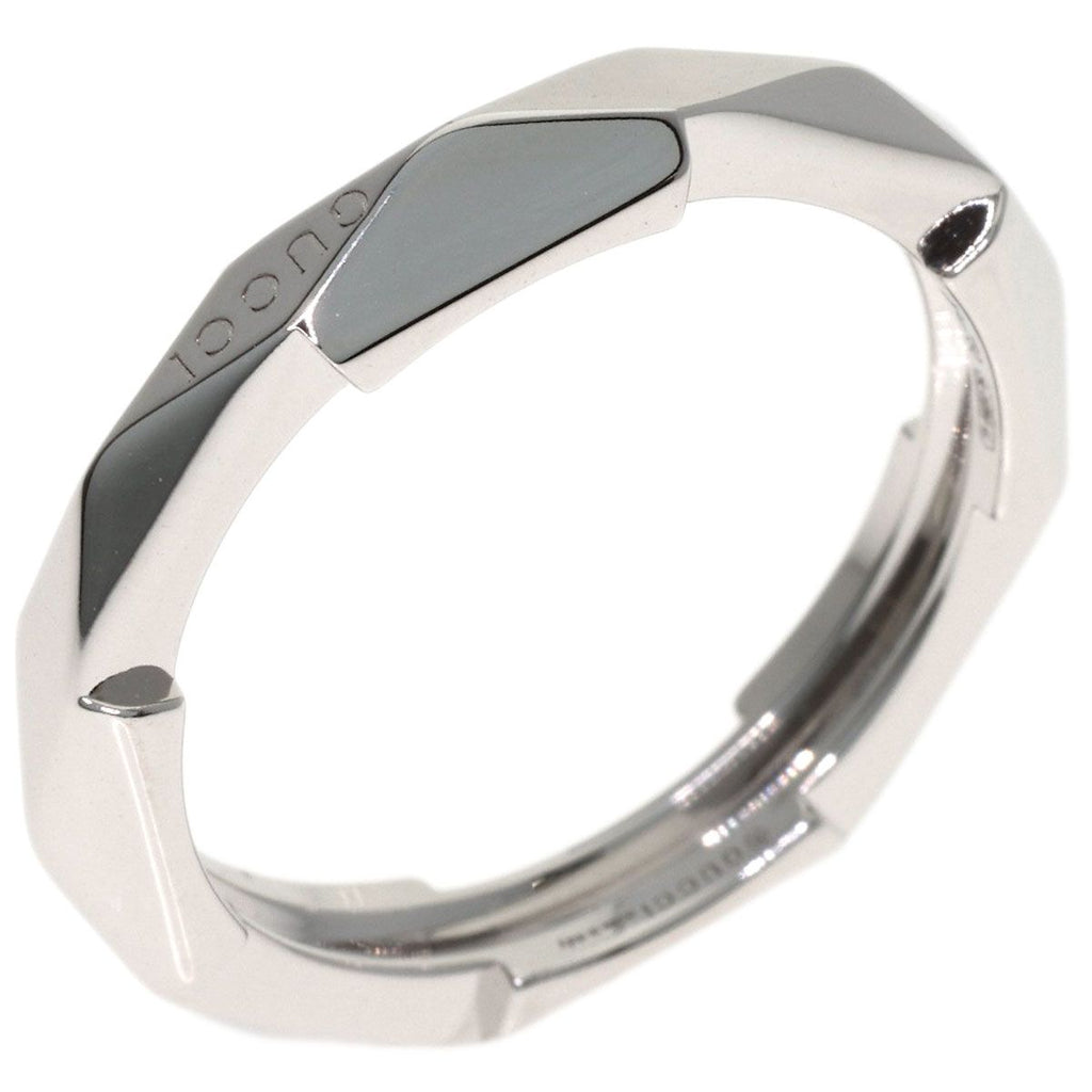 Gucci Link to Love Studs Ring 18k White Gold — view 2