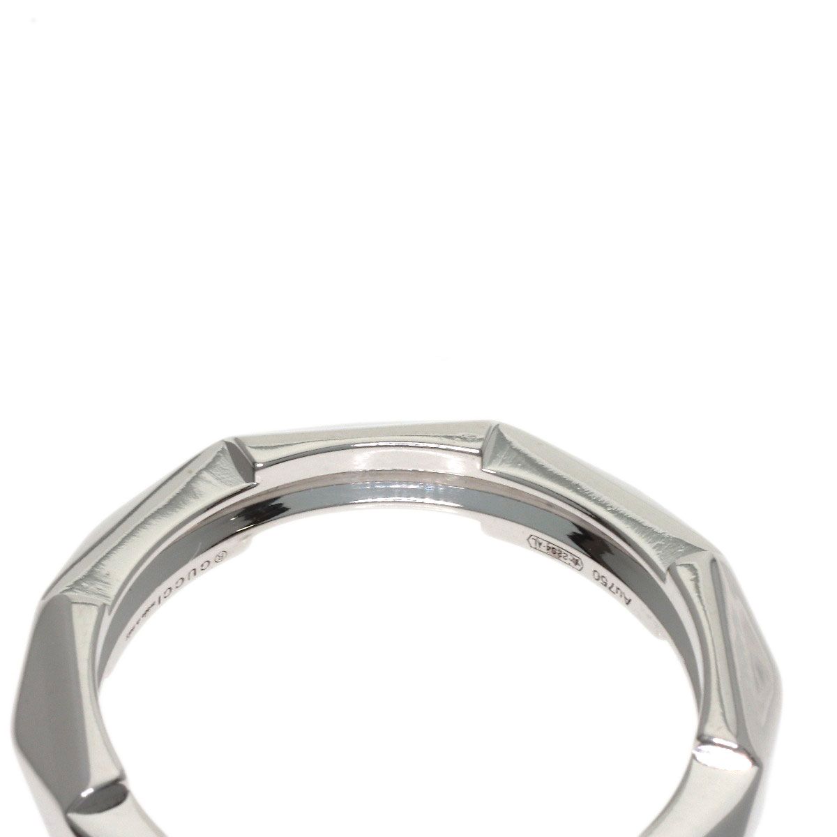 Gucci Link to Love Studs Ring 18k White Gold — view 9