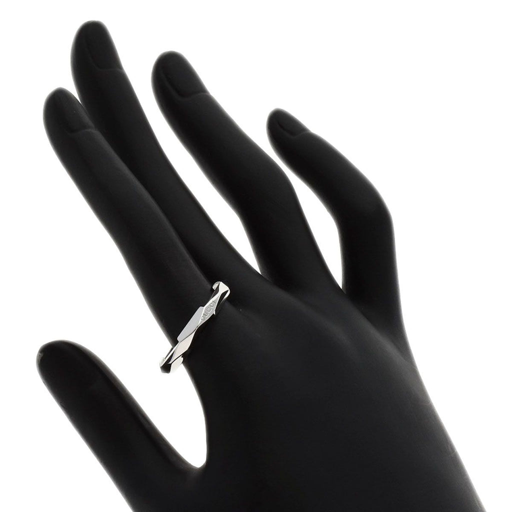 Gucci Link to Love Studs Ring 18k White Gold — view 7