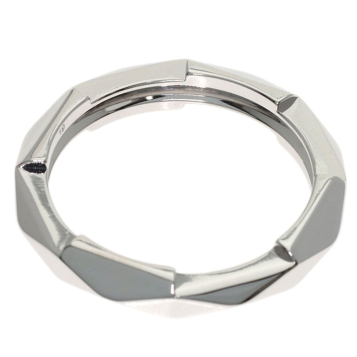 Gucci Link to Love Studs Ring 18k White Gold — view 4