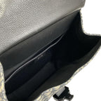 Dior Backpack Gallop Oblique Navy Ivory Leather — view 7
