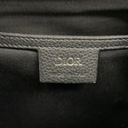 Dior Backpack Gallop Oblique Navy Ivory Leather — view 9