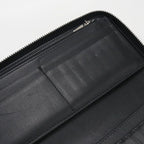 Dior Long Zip Wallet Oblique Zip Around Jacquard — view 6