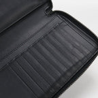 Dior Long Zip Wallet Oblique Zip Around Jacquard — view 8