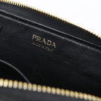 Prada Saffiano Leather Key Chain Coin Purse Calf — view 4