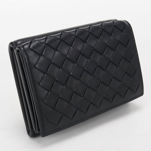 Bottega Veneta Trifold Wallet Lambskin