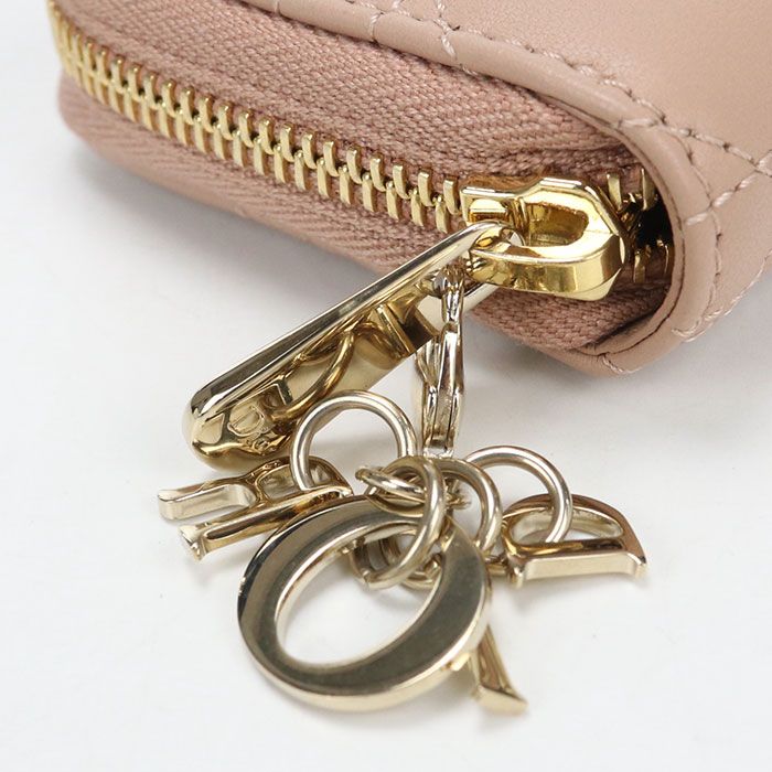 Dior Coin Case Lady Purse Lambskin — view 5