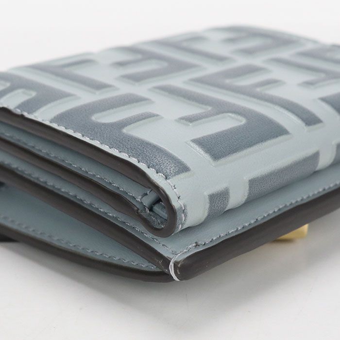 Fendi FF Diamond Trifold Wallet Calf — view 5