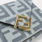 Fendi FF Diamond Trifold Wallet Calf — view 6