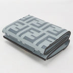 Fendi FF Diamond Trifold Wallet Calf — view 2
