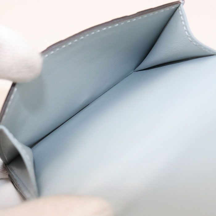 Fendi FF Diamond Trifold Wallet Calf — view 7