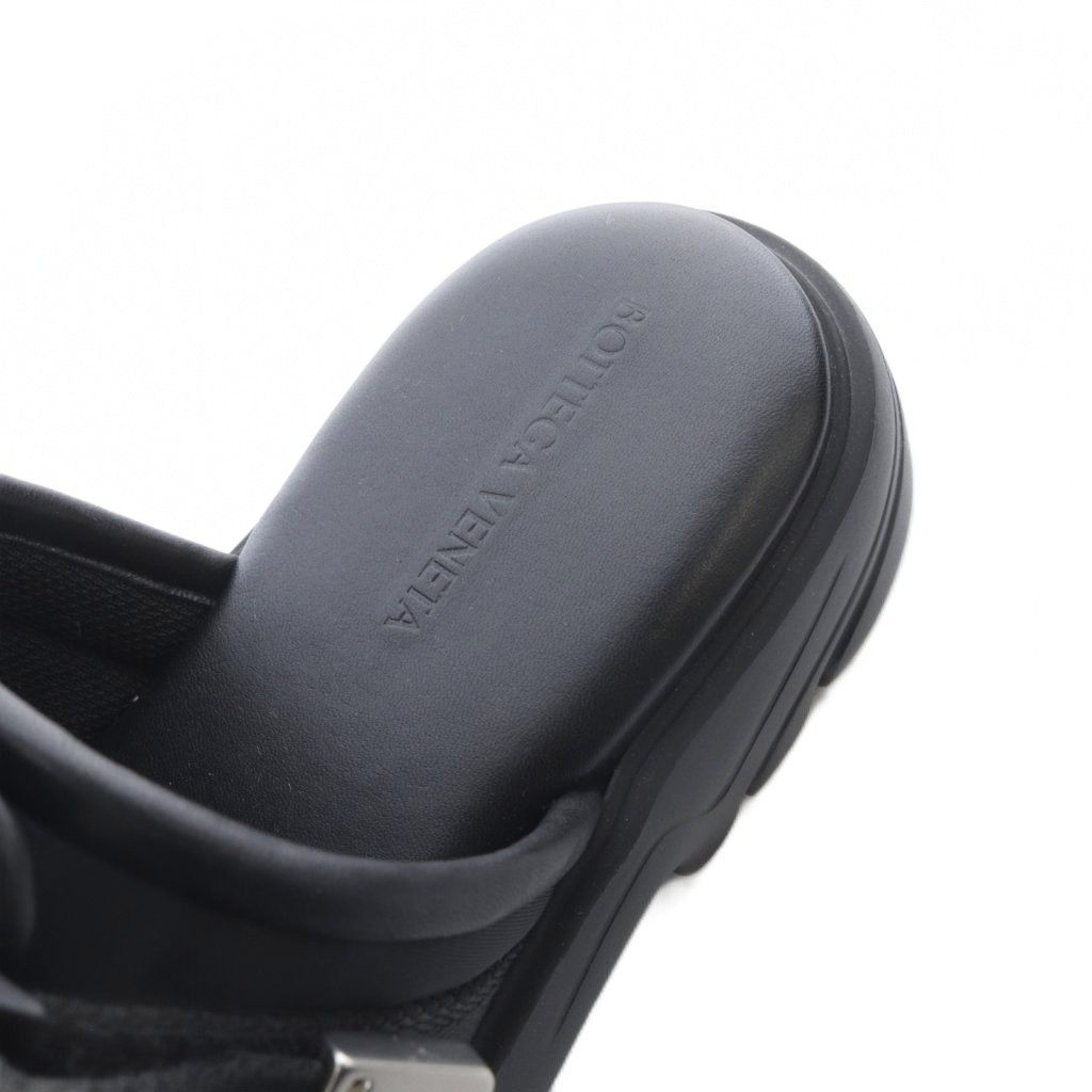 Bottega Veneta Flash Sandals Leather 39 Black — view 9