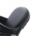 Bottega Veneta Flash Sandals Leather 39 Black — view 9