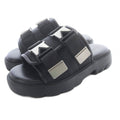 Bottega Veneta Flash Sandals Leather 39 Black
