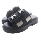 Bottega Veneta Flash Sandals Leather 39 Black