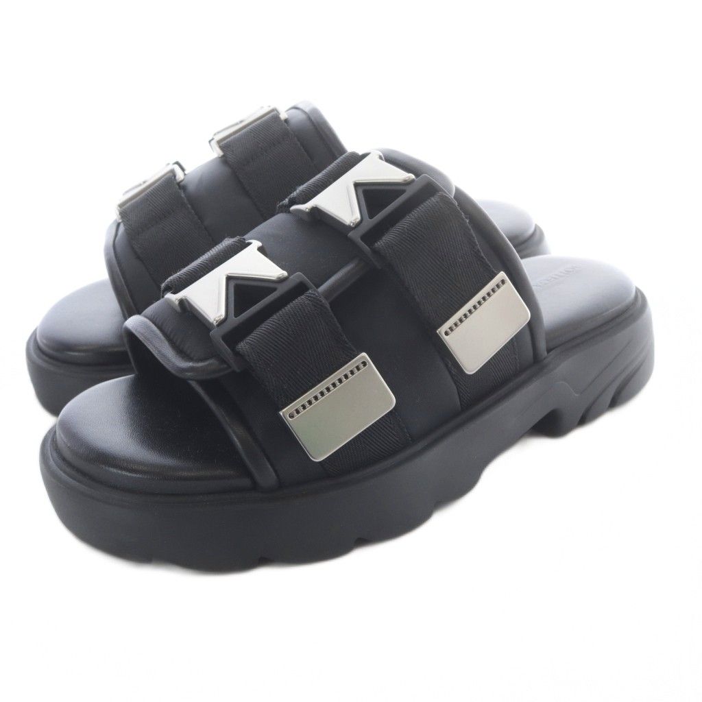 Bottega Veneta Flash Sandals Leather 39 Black