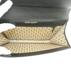 Saint Laurent Cassandra Clutch Flap Black Logo — view 5