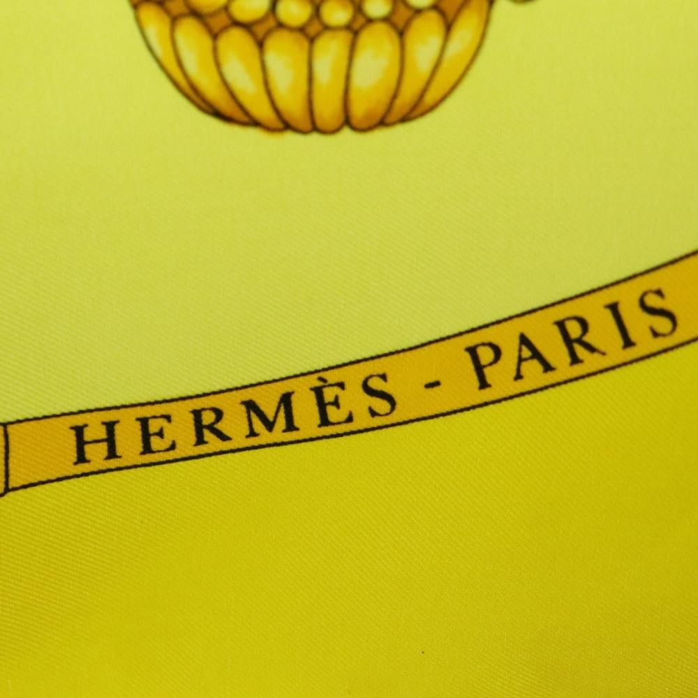 Hermes les Folies du Ciel Madness of the Sky Carre 90 Scarf Silk Multicolor — view 6