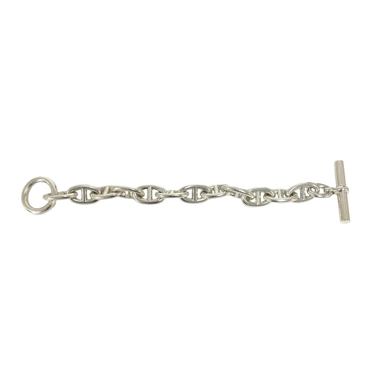 Hermes Chaine D'ancre TGM Bracelet 925 Sterling Silver — view 6