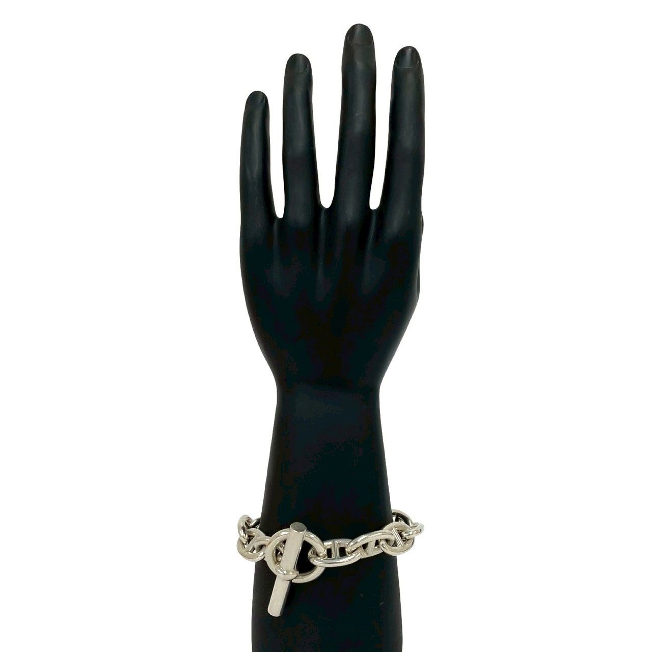 Hermes Chaine D'ancre TGM Bracelet 925 Sterling Silver — view 2