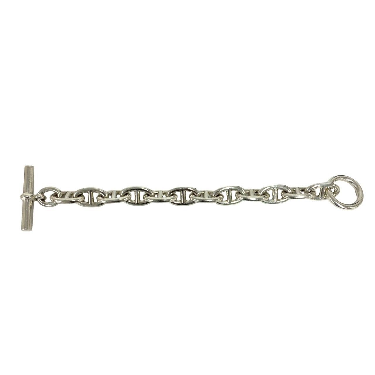 Hermes Chaine D'ancre TGM Bracelet 925 Sterling Silver — view 5