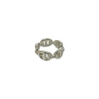 Hermes Enchainee Ring 925 Sterling Silver — view 4