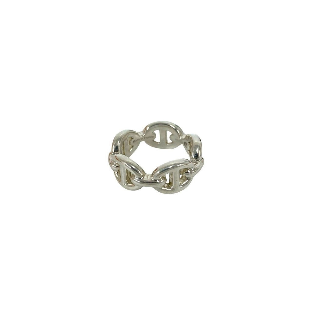 Hermes Enchainee Ring 925 Sterling Silver — view 5