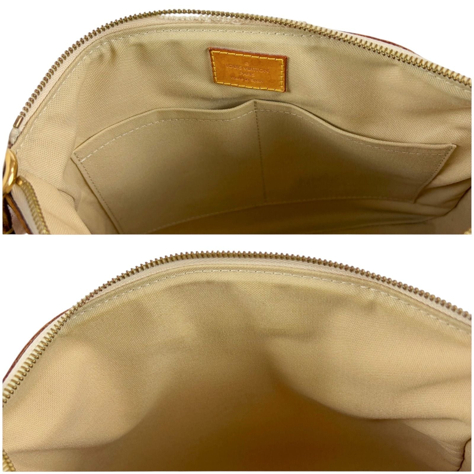 Louis Vuitton Syracuse PM Cross Belt Bag Damier Azur Leather — view 8