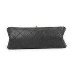 Chanel Chain Shoulder Bag Quilted 2.55 Mini Aged Calf Leather Black — view 3