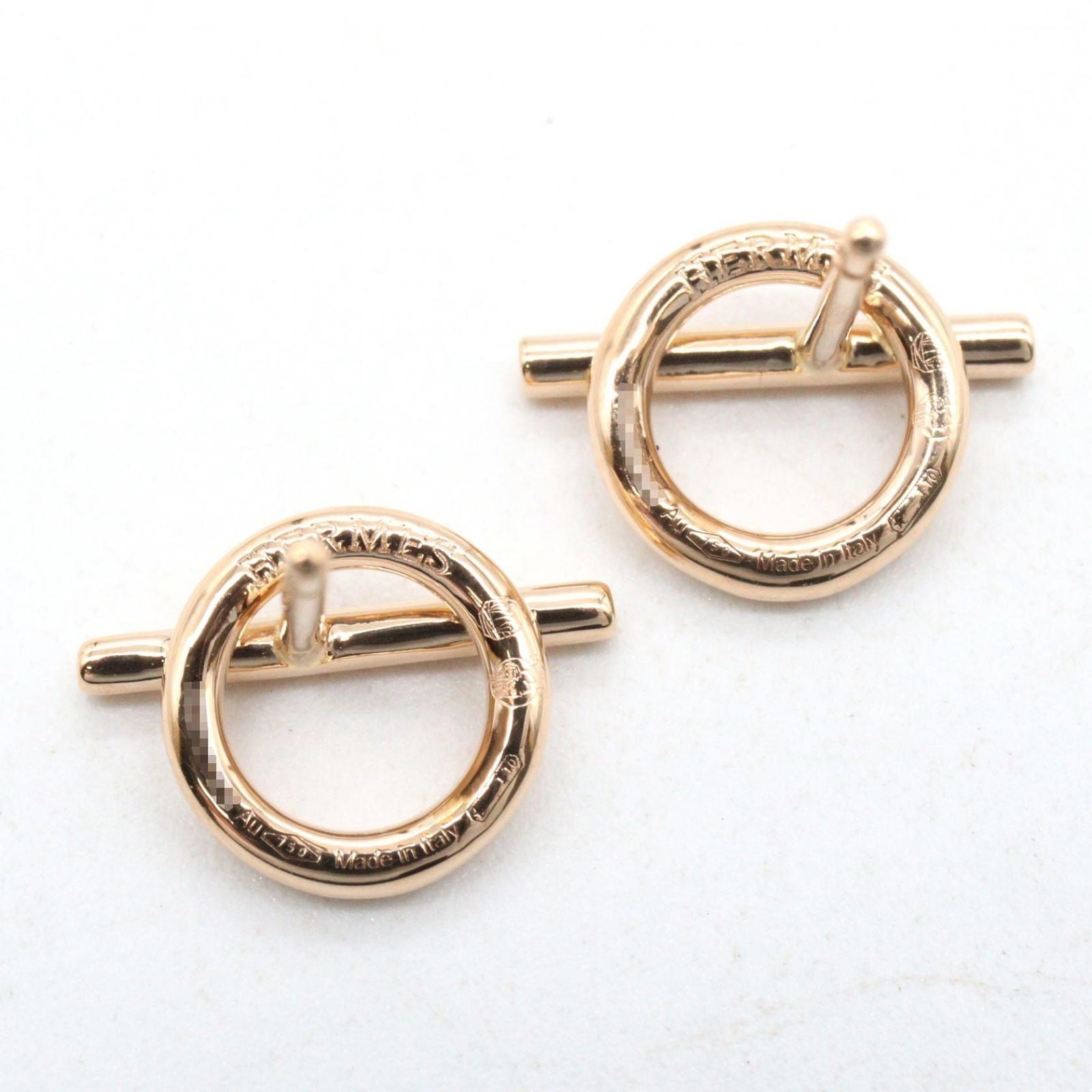 Hermes Earrings Finesse 18k Pink Gold — view 5