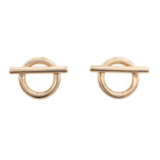 Hermes Earrings Finesse 18k Pink Gold