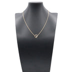 Hermes Necklace Vertege Coule TPM 39.5 41.5 cm 18k Pink Gold Diamond — view 6