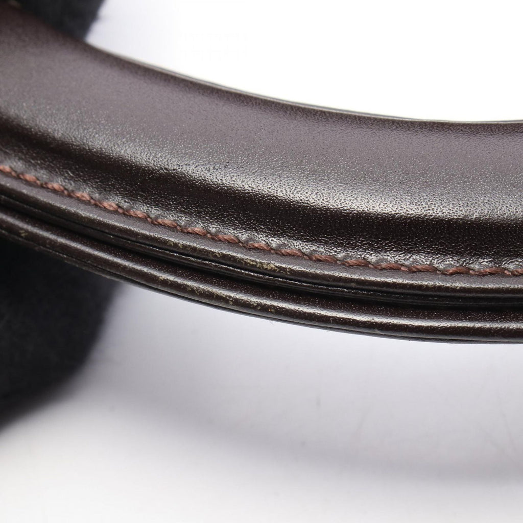 Fendi Tote Zucca Brown Black Canvas Leather — view 6