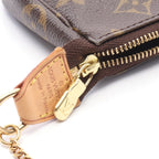 Louis Vuitton Handbag Mini Pochette T&b Canvas Leather T&b — view 6