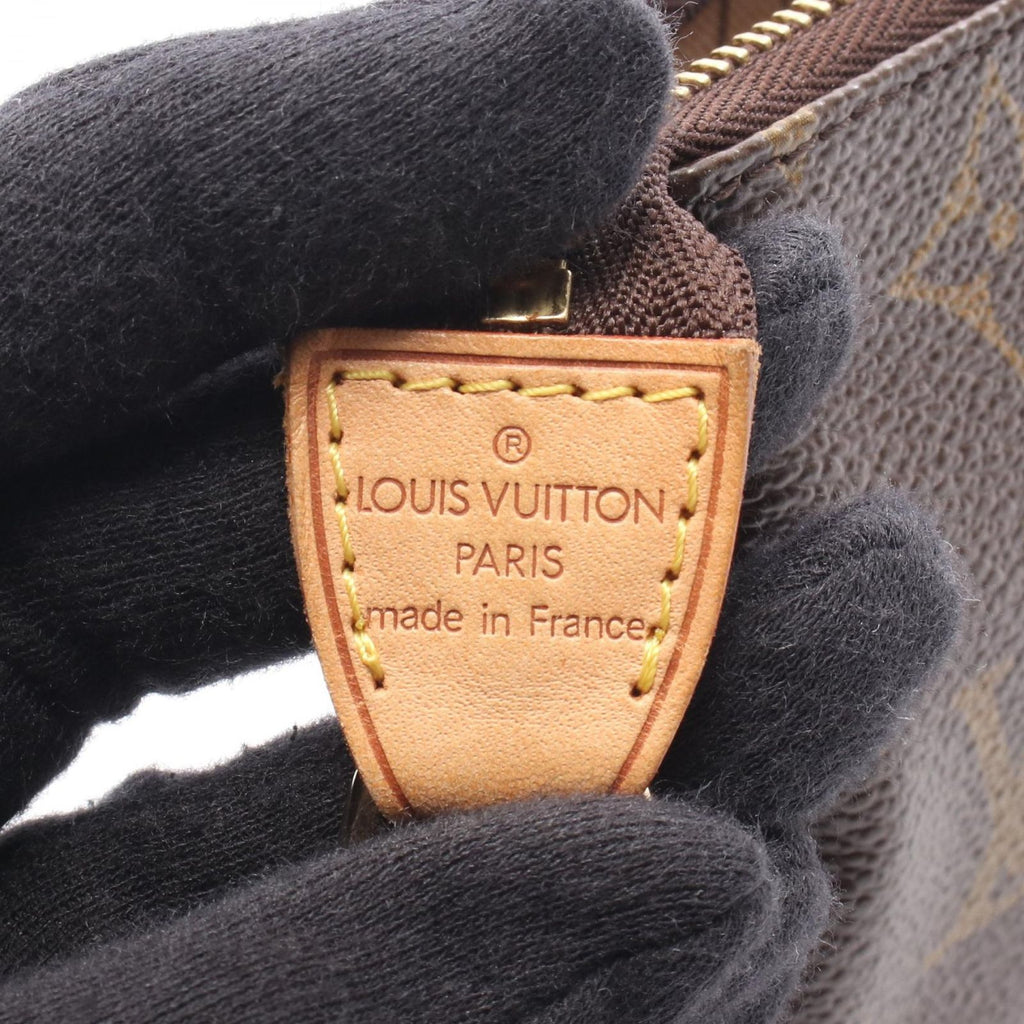Louis Vuitton Handbag Mini Pochette T&b Canvas Leather T&b — view 4