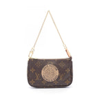 Louis Vuitton Handbag Mini Pochette T&b Canvas Leather T&b