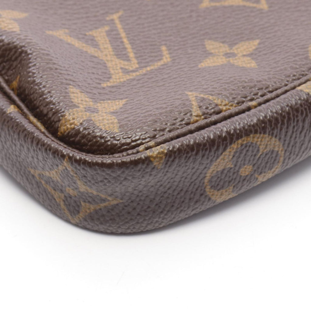 Louis Vuitton Handbag Mini Pochette T&b Canvas Leather T&b — view 7