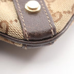 Gucci Shoulder Bag Abbey GG Canvas Beige Dark Brown — view 5