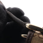 Gucci Shoulder Bag Abbey GG Canvas Beige Dark Brown — view 8