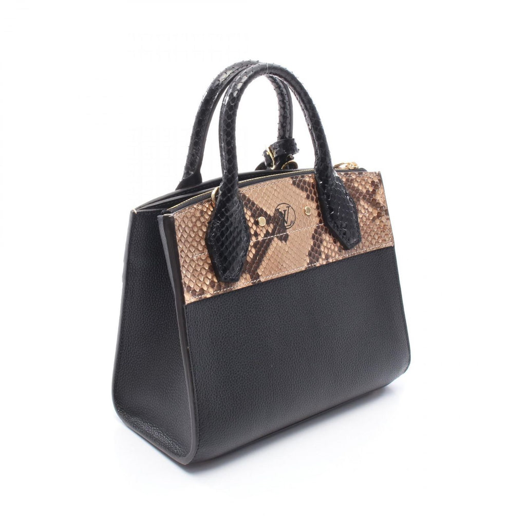 Louis Vuitton Handbag City Steamer Mini Noir 2-Way Leather Exotic Cles the — view 2