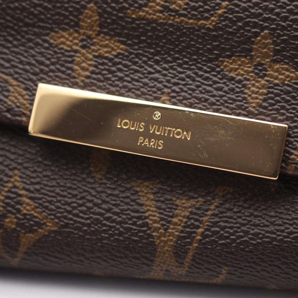 Louis Vuitton Handbag Favorite PM 2-Way Canvas Leather — view 8